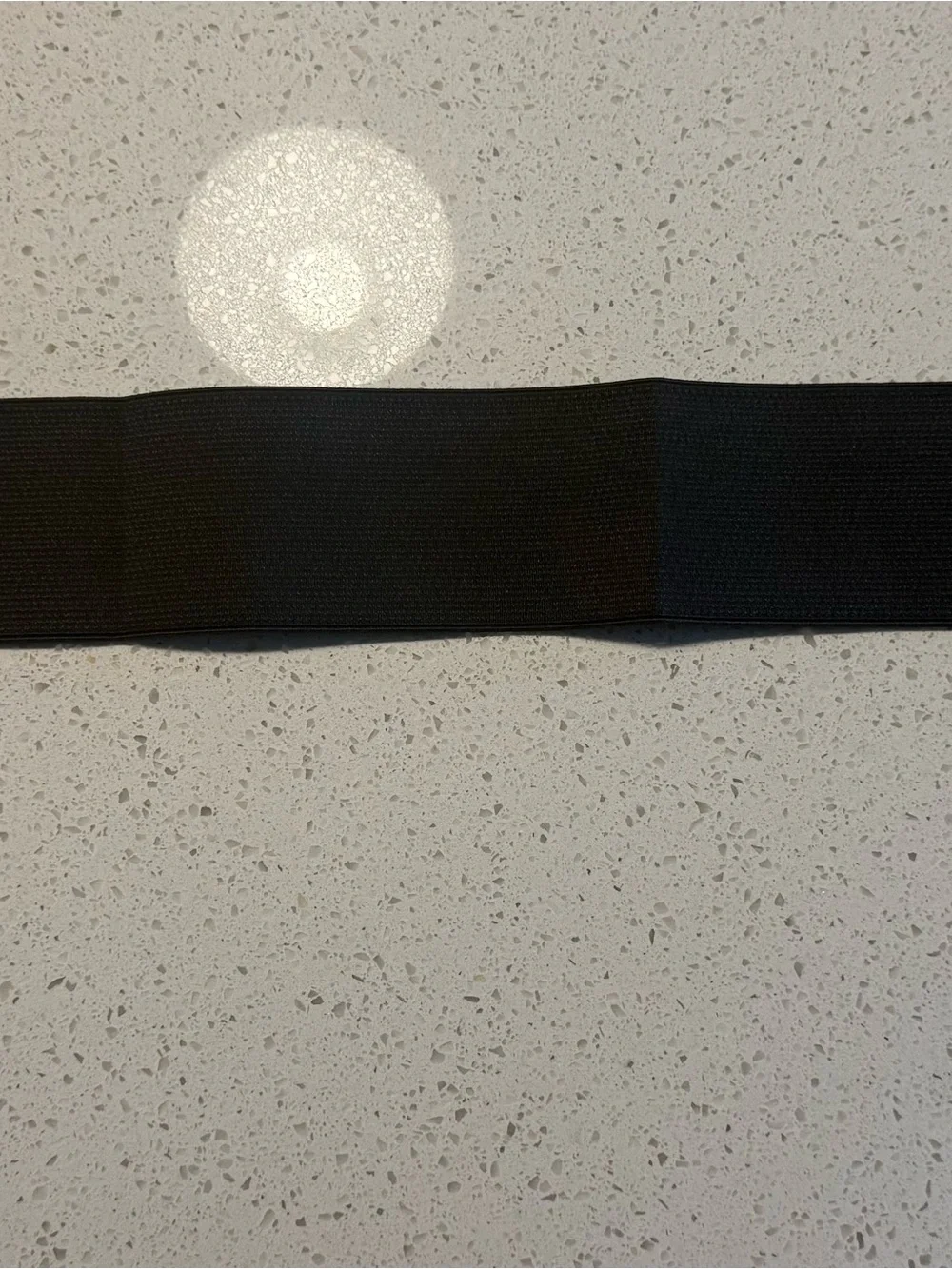 Black Women’s Wide Leather Belt with Gold Geometric Buckle